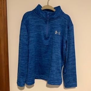 Under armour 1/4 zip shirt, size 6